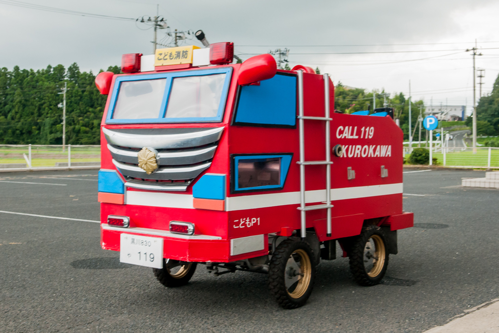 こども消防車両イメージ